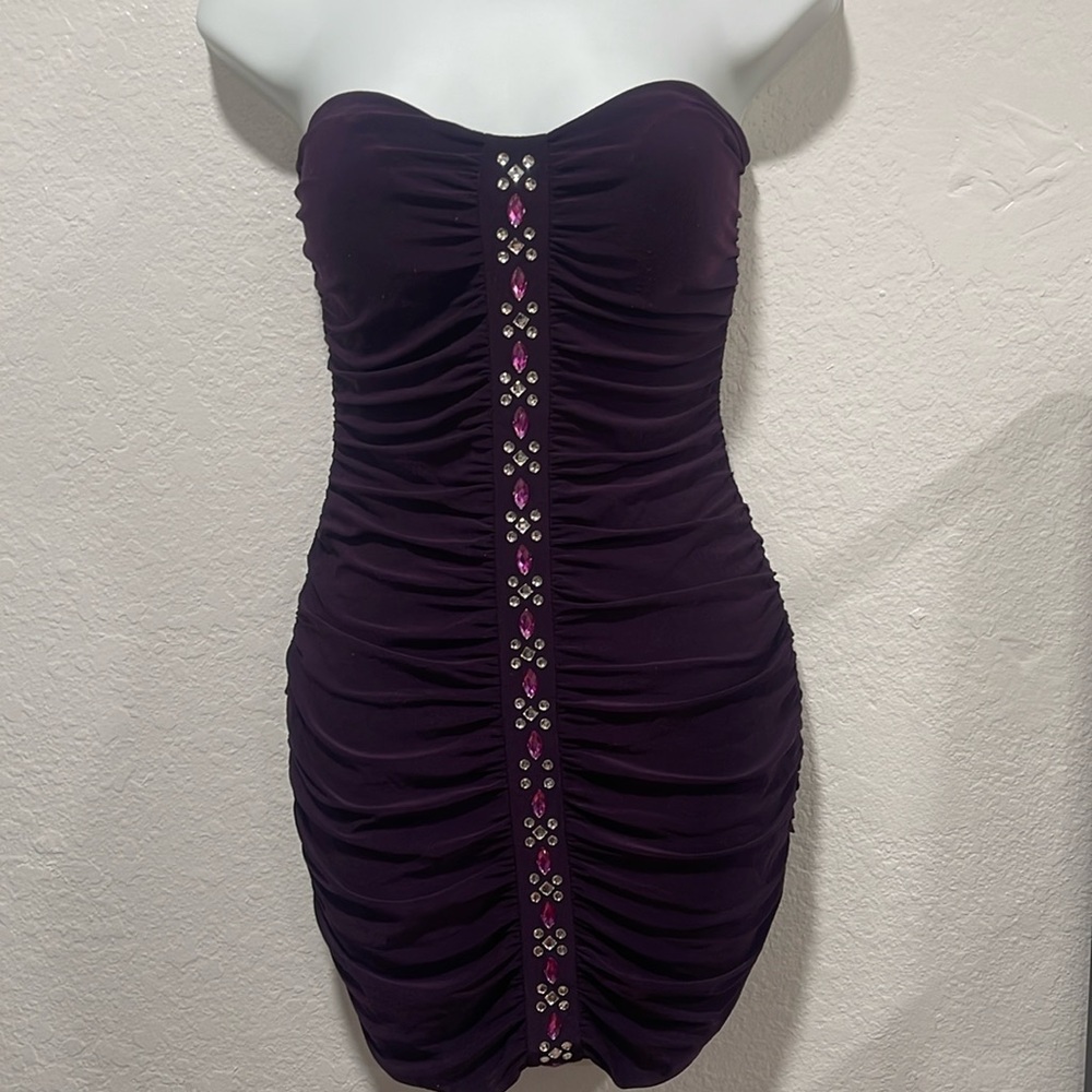 Purple dress